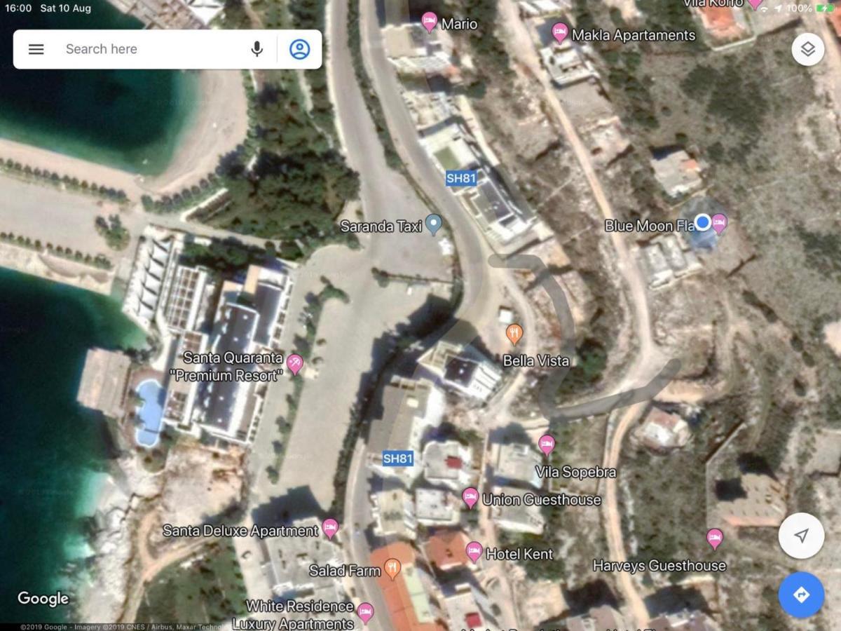 Bluemoon Suites Sarandë Exterior foto